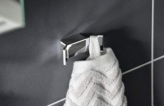 Двойной крючок Sapho Everest хром 1313-40